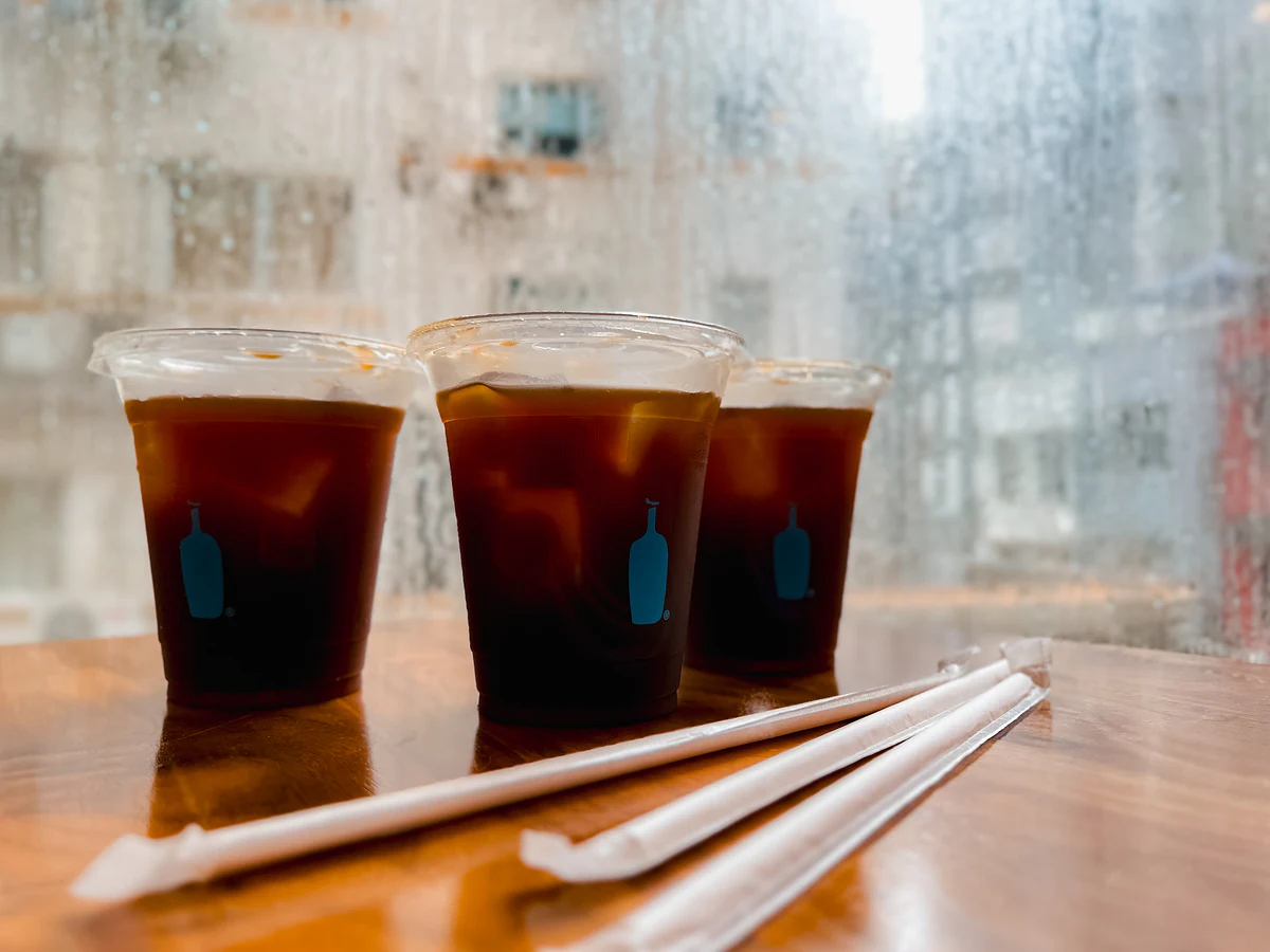 三杯冰咖啡